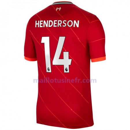 Maillot de Foot Liverpool Henderson 14 Domicile Jordan 2021-22